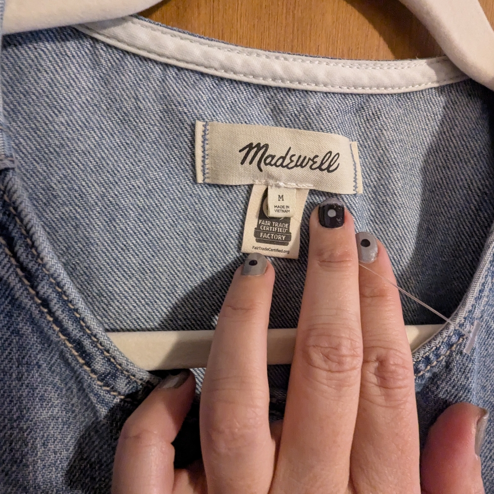 Levi's Blue Denim Jacket - Picture 3 of 5